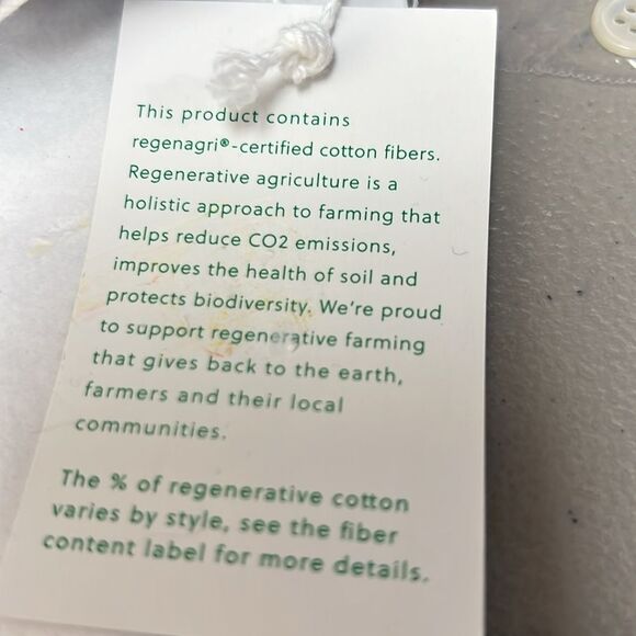 J. Crew CJ011 Blue and white Ciel top in striped cotton poplin NWT missing belt - Picture 8 of 11